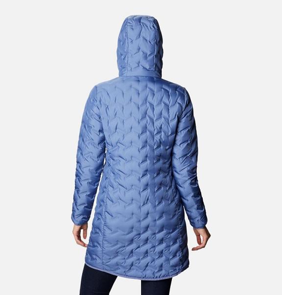 Columbia Delta Ridge Down Jacket Blue For Women's NZ59084 New Zealand